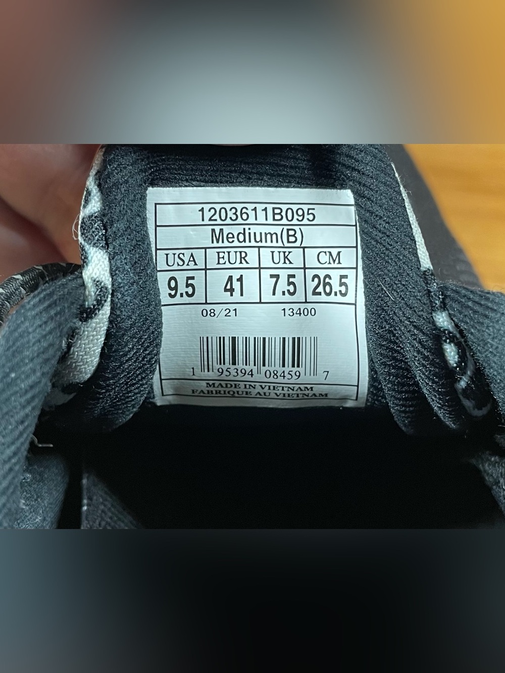 Brooks Revel 5 Womens 9.5 B Black White Leopard Oreo Running Shoes 1203611B095 - Picture 3 of 16